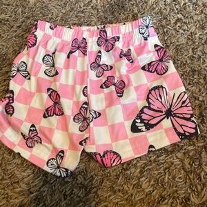 Baby girl butterfly shorts